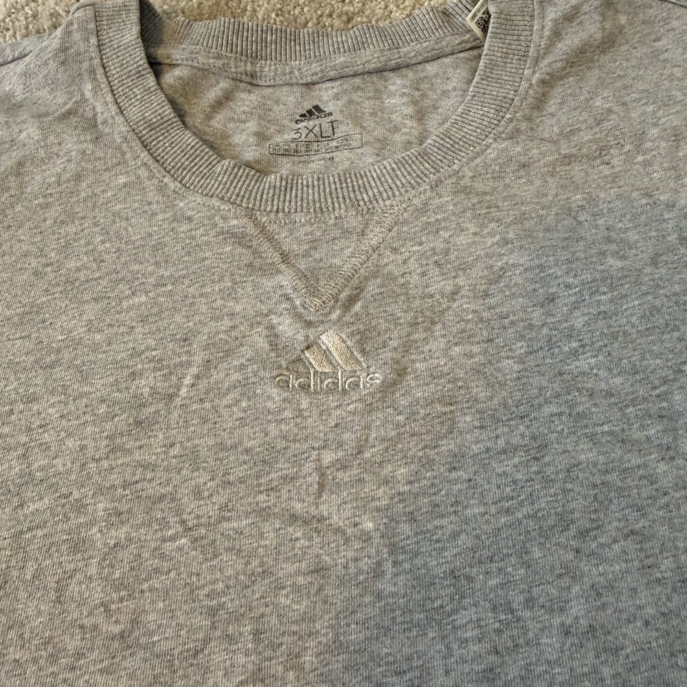 Adidas Men's Gray Sweater
